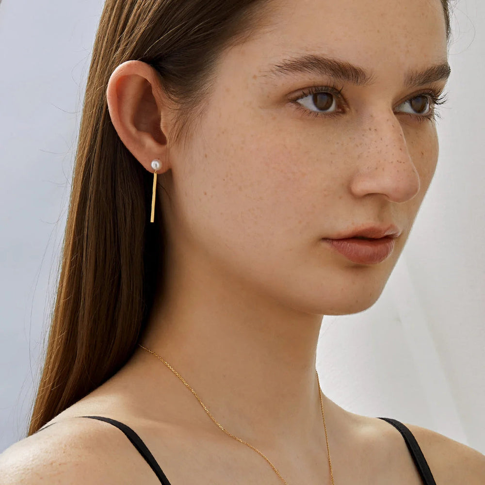 MELODY COLLECTION Akoya Saltwater Pearl 18K Gold Tassels Earrings MELODY COLLECTION Akoya Saltwater Pearl 18K Gold Tassels Earrings MELODY COLLECTION