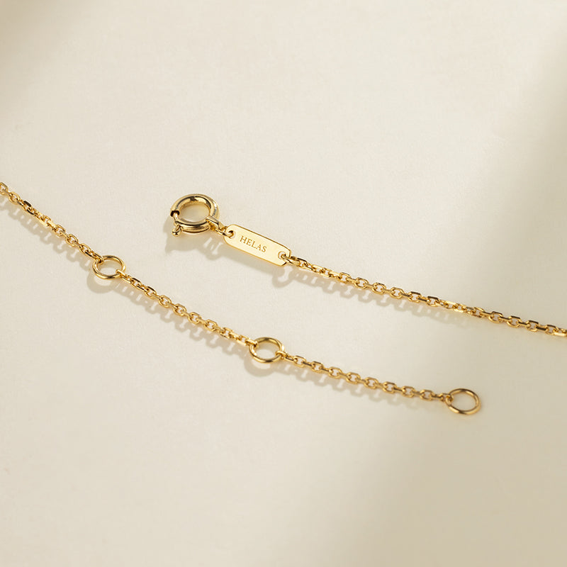 Akoya Saltwater Pearl 18K Gold Diamond Pearl-encased Necklace