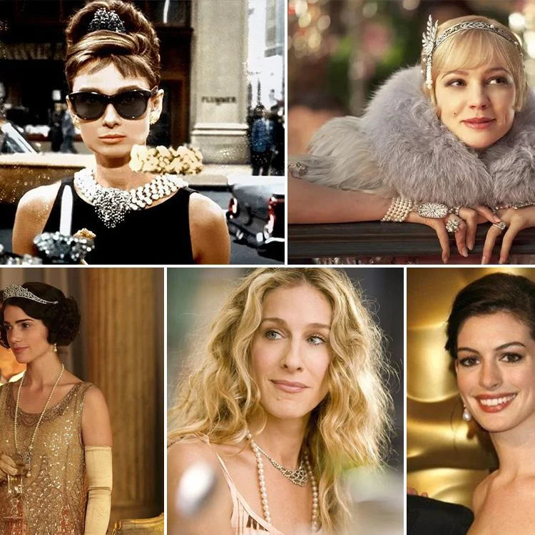 Pearls in Film and Television Works HELAS Jewelry