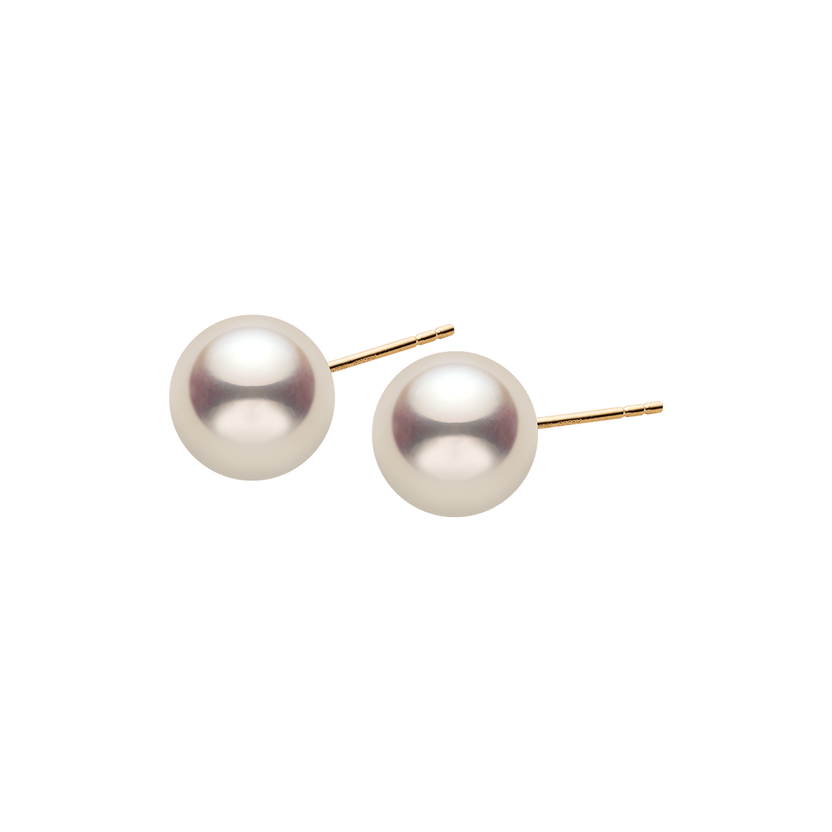10 - 11mm Freshwater Edison Pearl 14K Gold Classic Studs Earrings - HELAS Jewelry