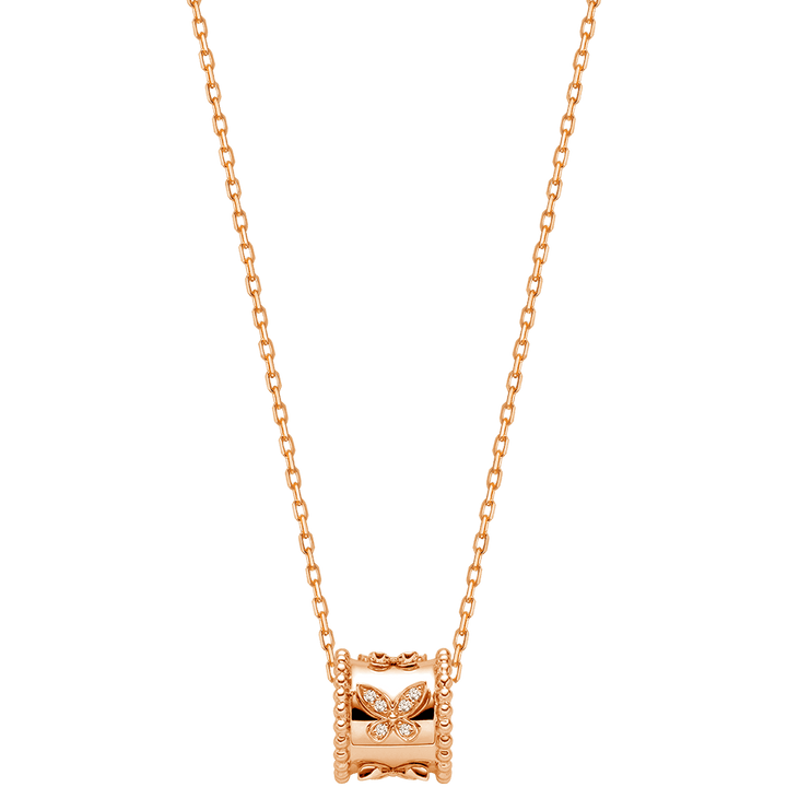 18K Gold Diamond Kaleidoscope Butterfly Necklace - HELAS Jewelry