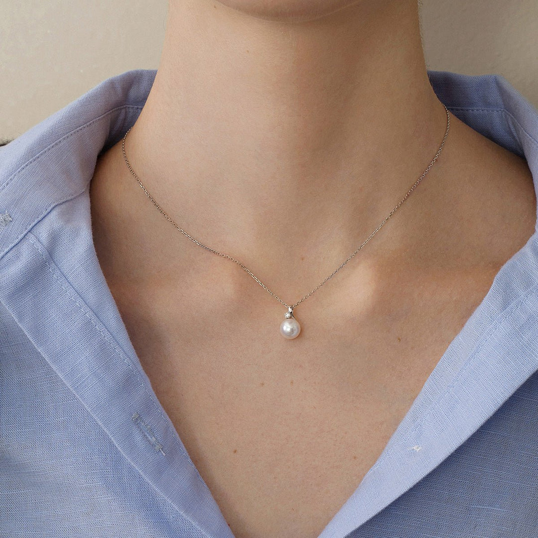 18K Solid Gold Diamond Lucky Fruit Pendant - HELAS Jewelry