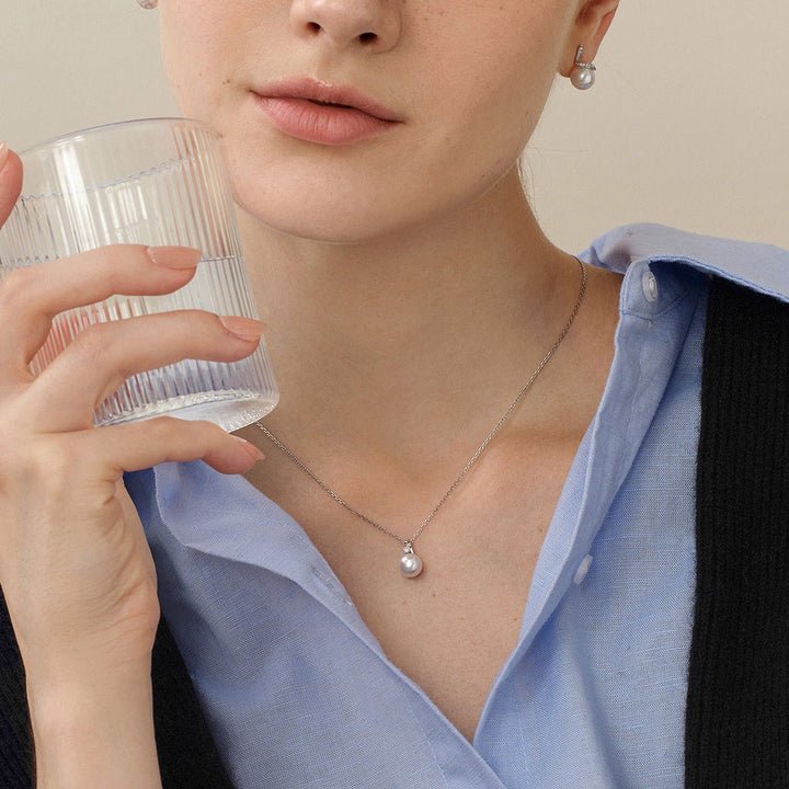 18K Solid Gold Diamond Lucky Fruit Pendant - HELAS Jewelry