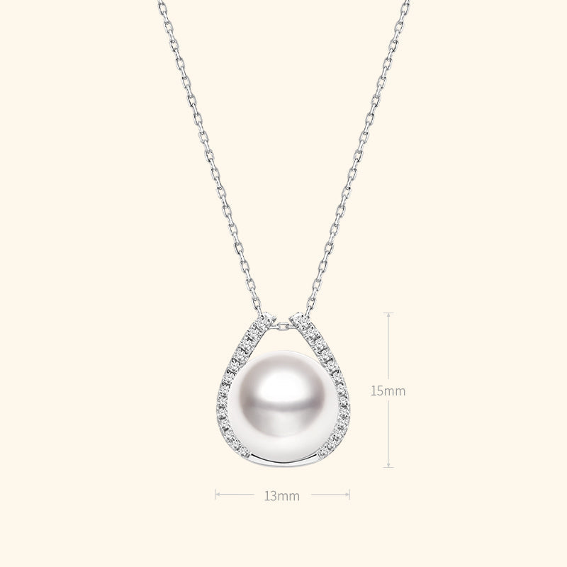 South Sea Pearl 18K Gold Diamond-Encrusted Haute Jewelry Modern Necklace
