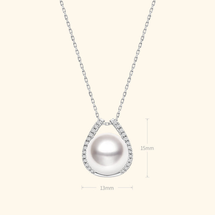 South Sea Pearl 18K Gold Diamond-Encrusted Haute Jewelry Modern Necklace