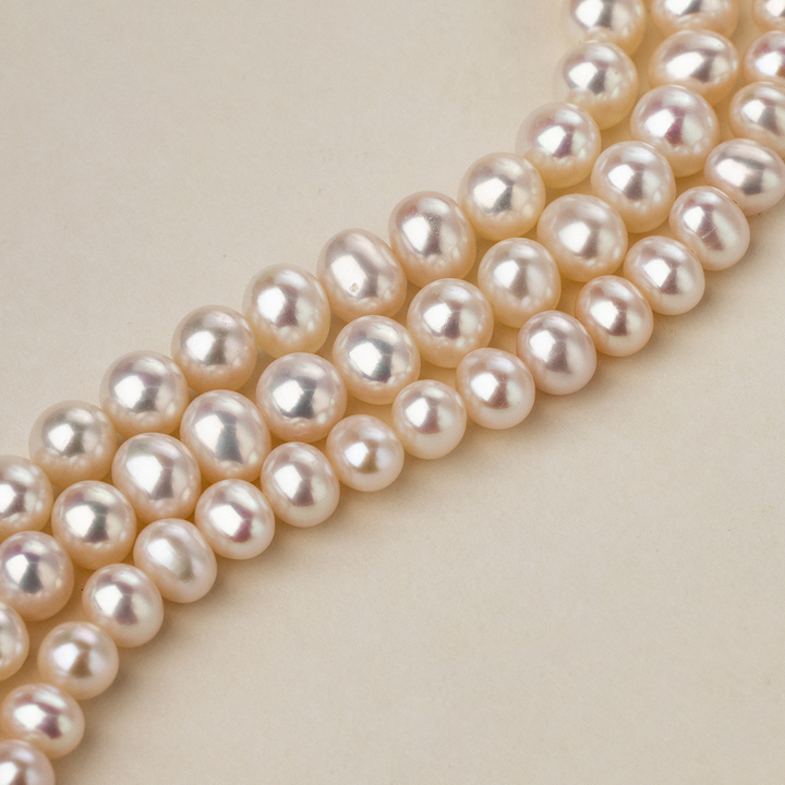 Freshwater Pearl 925 Sterling Silver Ball Clasp Versatile Bracelet