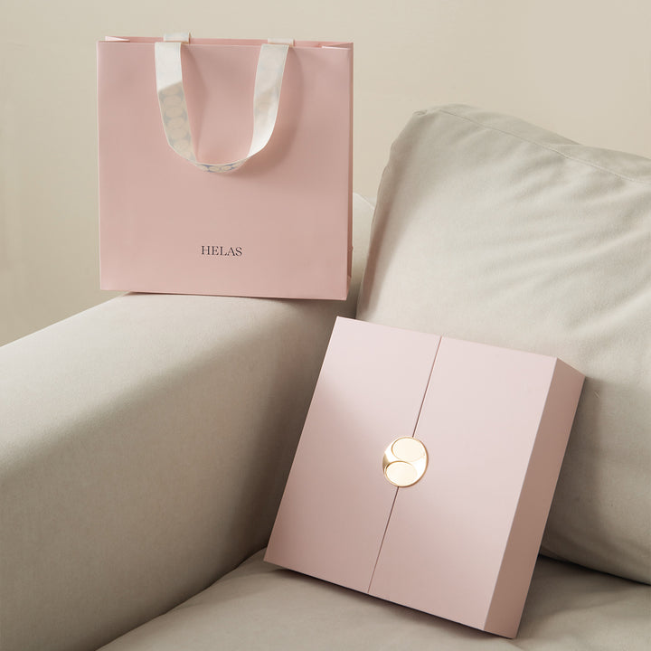 Duo-Door Pink Heart Clip Keepsake Gift Box