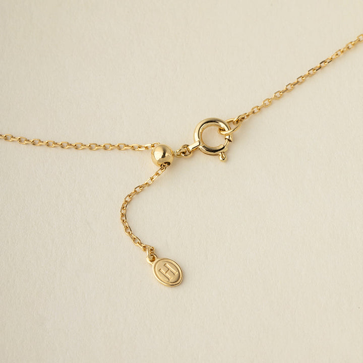 Mother-of-pearl 18K Gold Diamond Whole Dragonfly Necklace