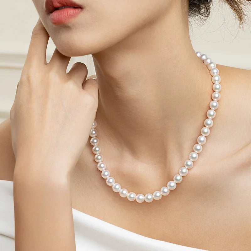 BEADED COLLECTION 18k Gold Large Akoya Baroque Necklace BEADED COLLECTION 18k Gold Large Akoya Baroque Necklace BEADED COLLECTION