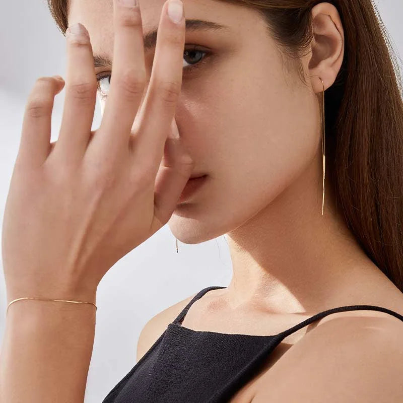 FINE LINE COLLECTION 18K Gold Classic Linear Bracelet