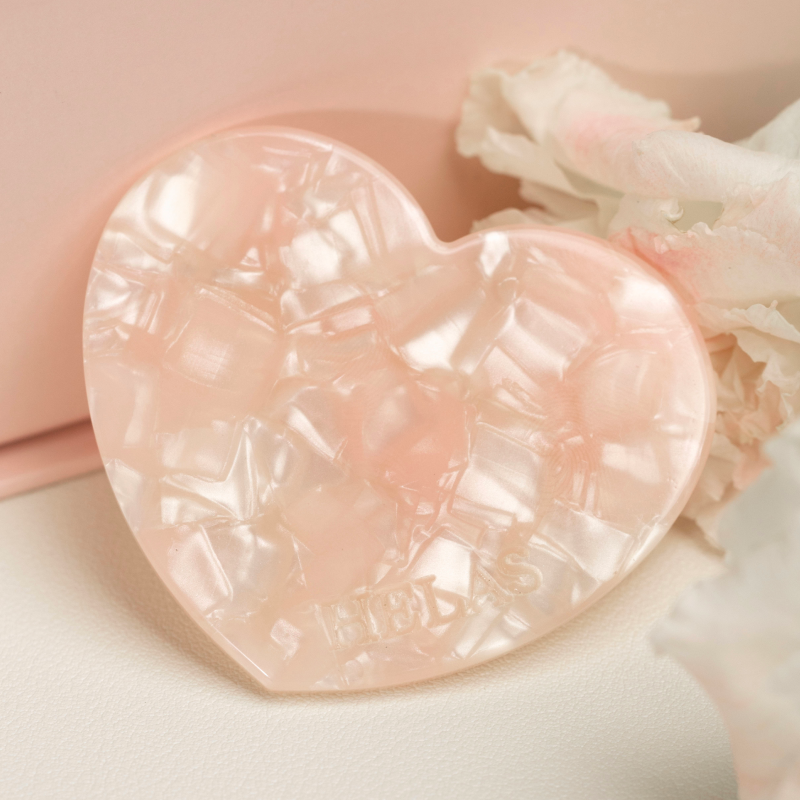 Duo-Door Pink Heart Clip Keepsake Gift Box