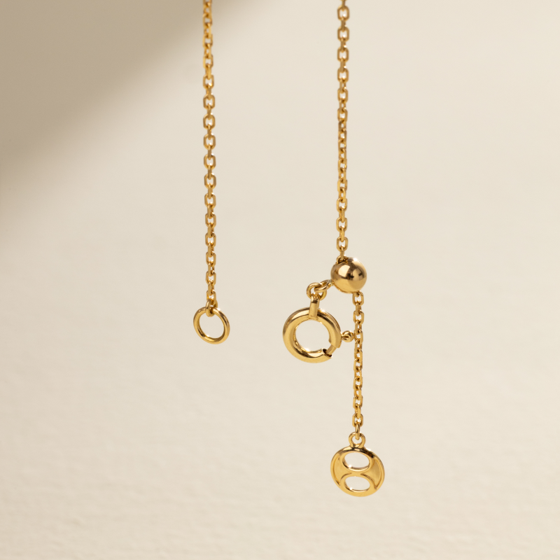 Tahitian Pearl 18K Gold Planetary Style Diamonds Necklace