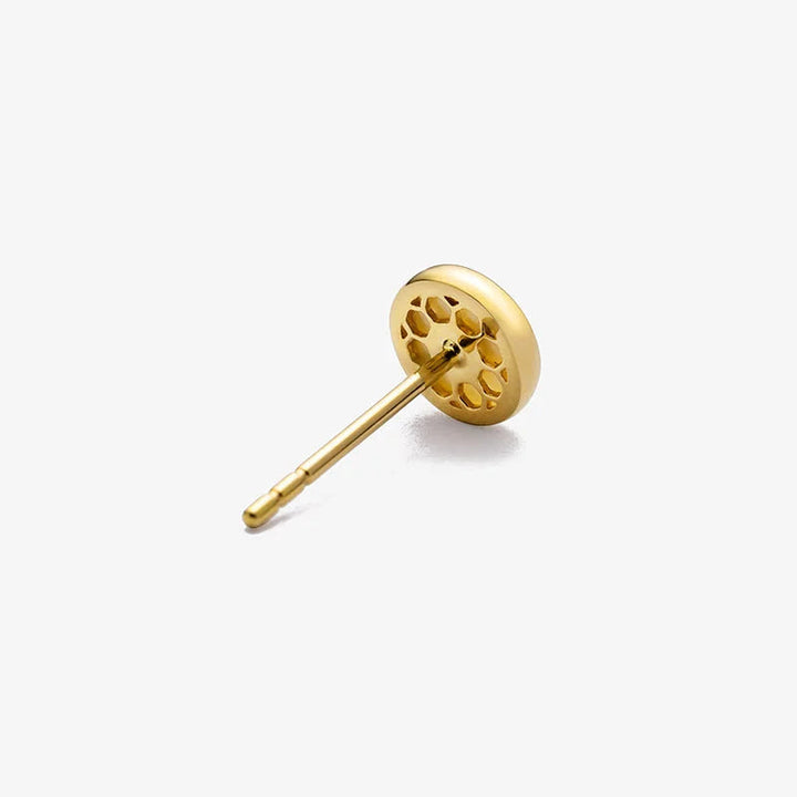 WISHING COIN COLLECTION Mother-of-Pearl 18K Gold Diamond Earrings WISHING COIN COLLECTION Mother-of-Pearl 18K Gold Diamond Earrings WISHING COIN COLLECTION