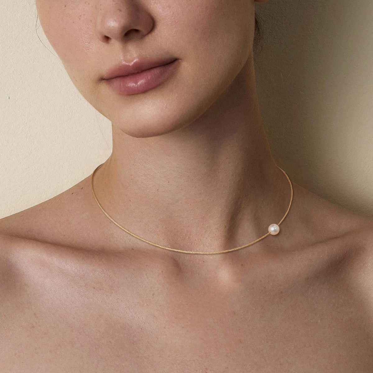 Akoya 18K Gold Pearl Necklace - HELAS Jewelry