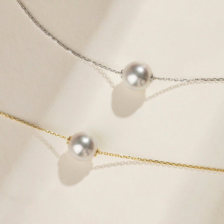 Akoya 18K Gold Pearl Necklace - HELAS Jewelry