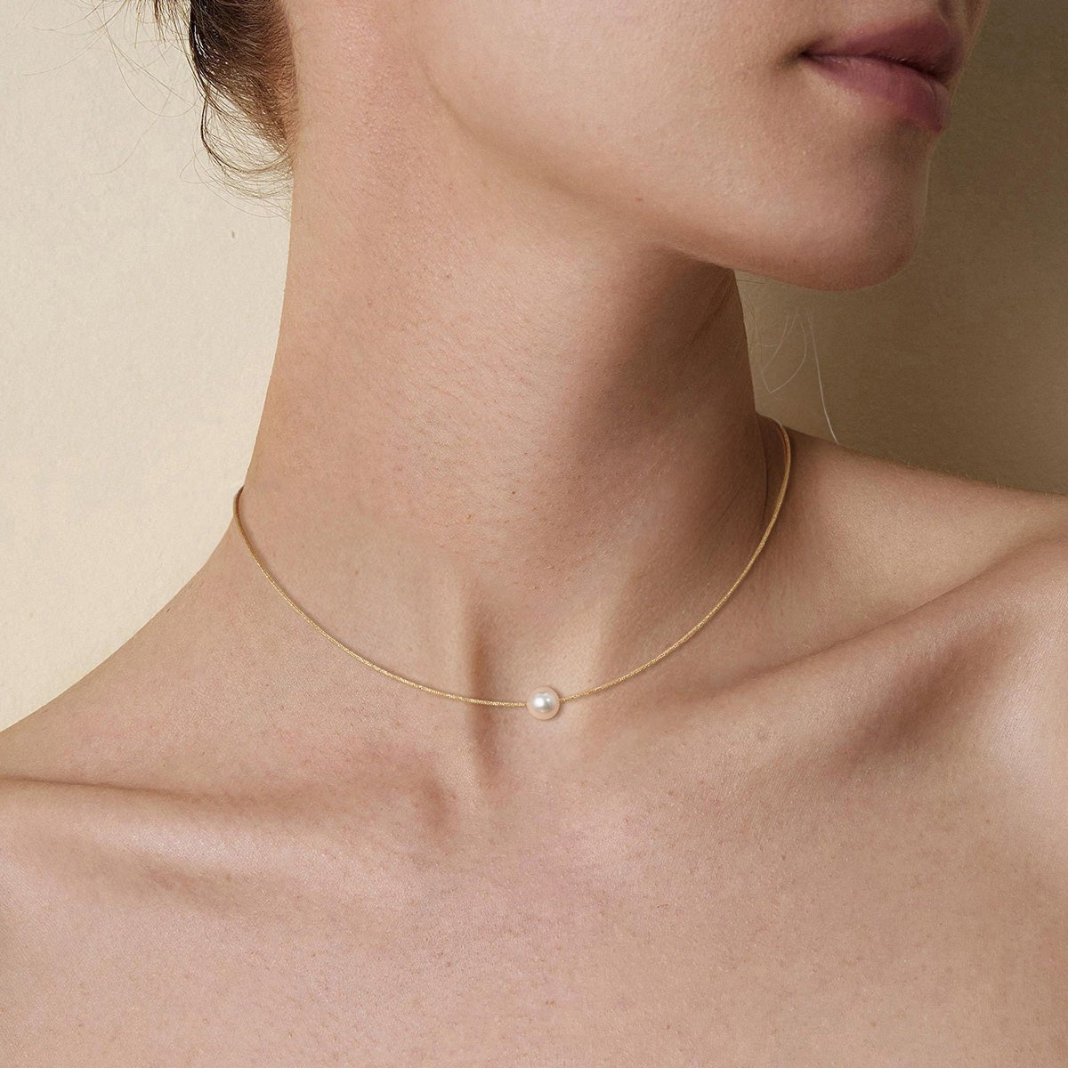 Akoya 18K Gold Pearl Necklace - HELAS Jewelry
