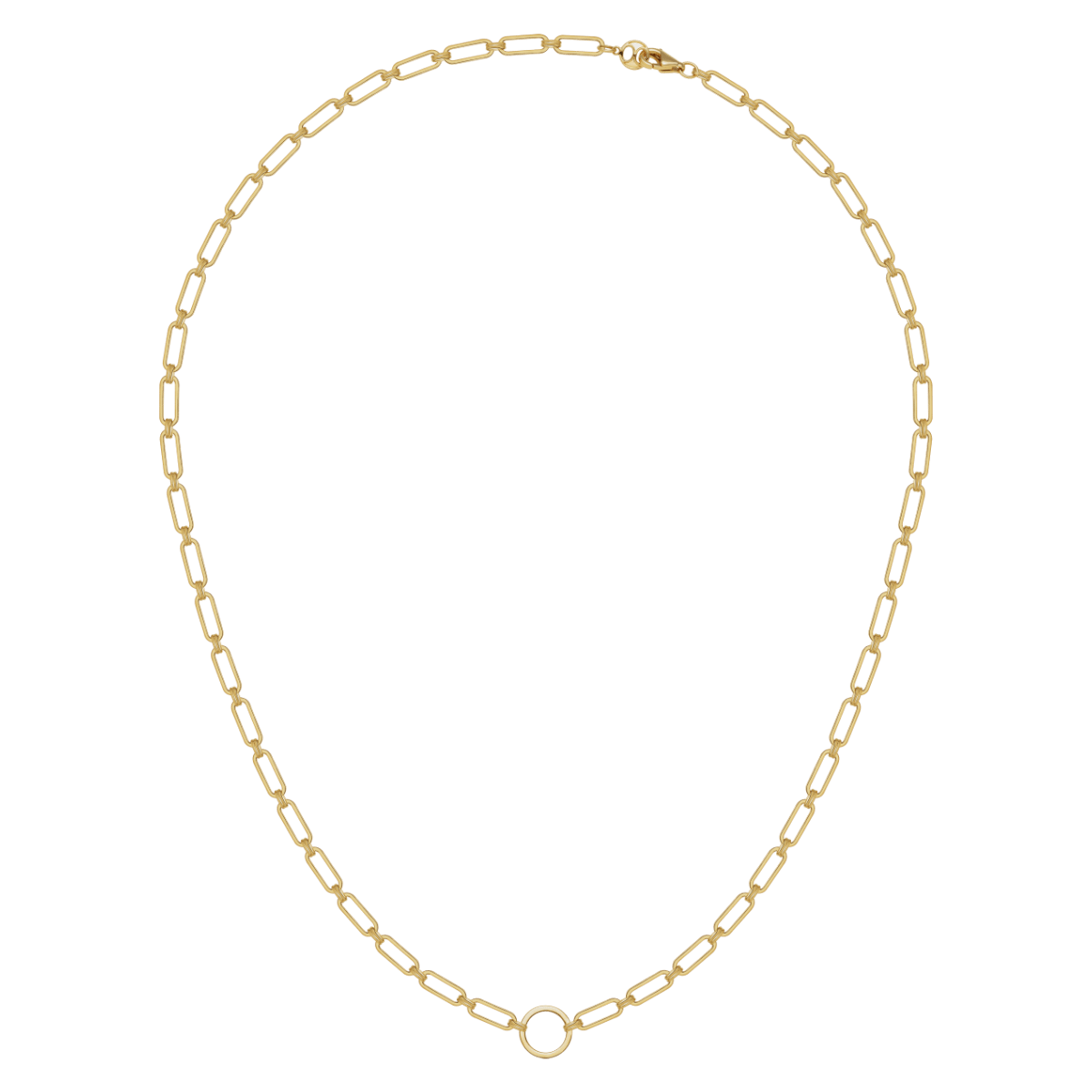 Akoya Pearl 18K Gold Diamond Lever Pendant Interlock Necklace - HELAS Jewelry
