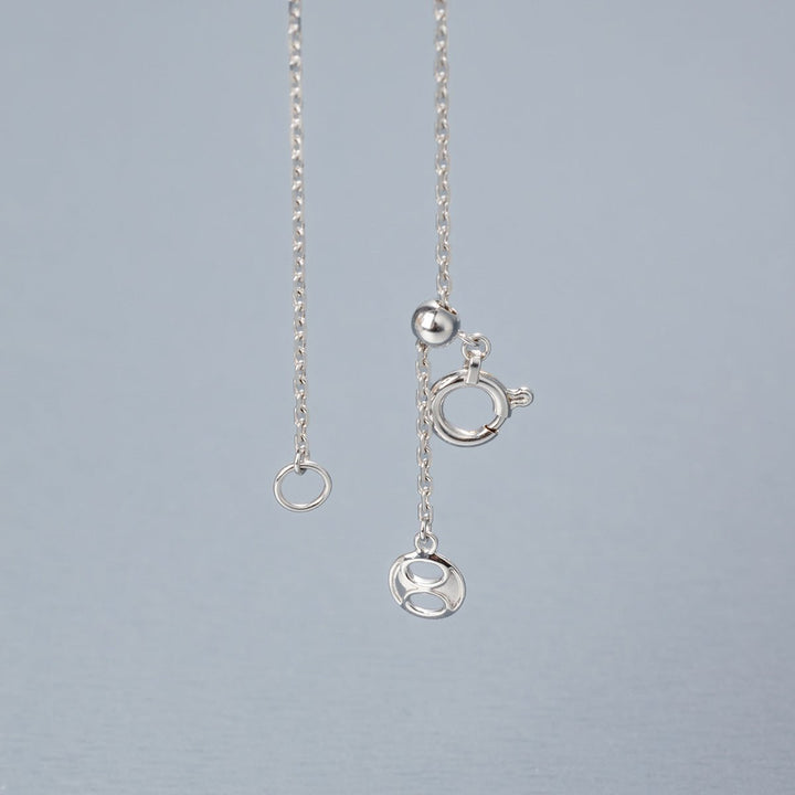 Akoya Pearl 18K Gold Diamonds Two - tone Ribbon Wish Tree Necklace - HELAS Jewelry