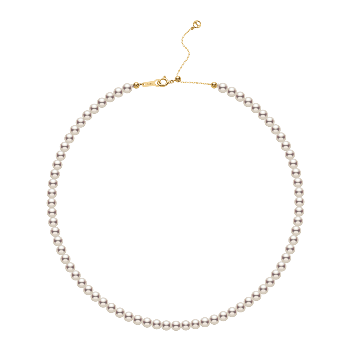 Akoya Pearl 18K Gold Lustre Classic Strand Necklace - HELAS Jewelry