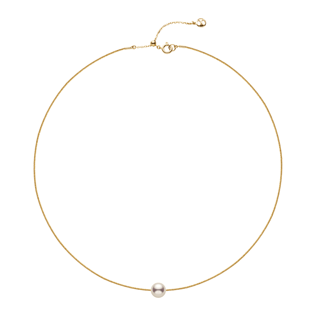 Akoya 18K Gold Pearl Necklace - HELAS Jewelry