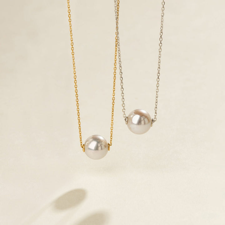 Akoya 18K Gold Pearl Necklace - HELAS Jewelry