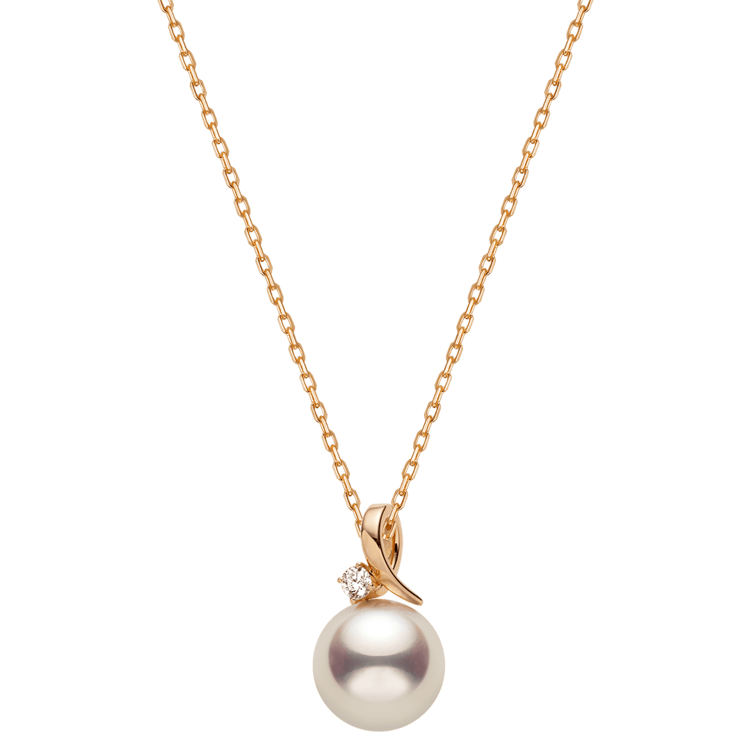 18K Solid Gold Diamond Lucky Fruit Pendant - HELAS Jewelry