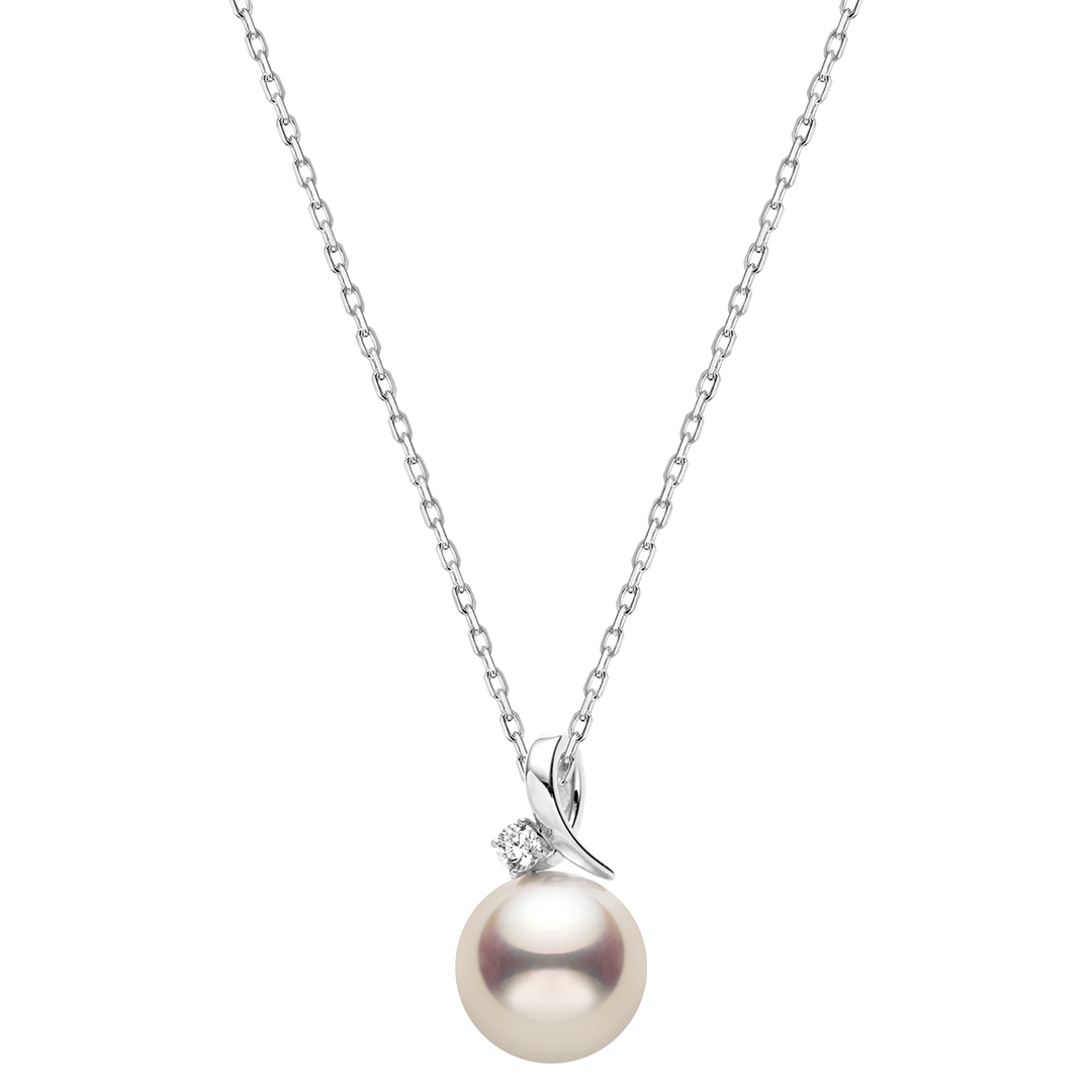 18K Solid Gold Diamond Lucky Fruit Pendant