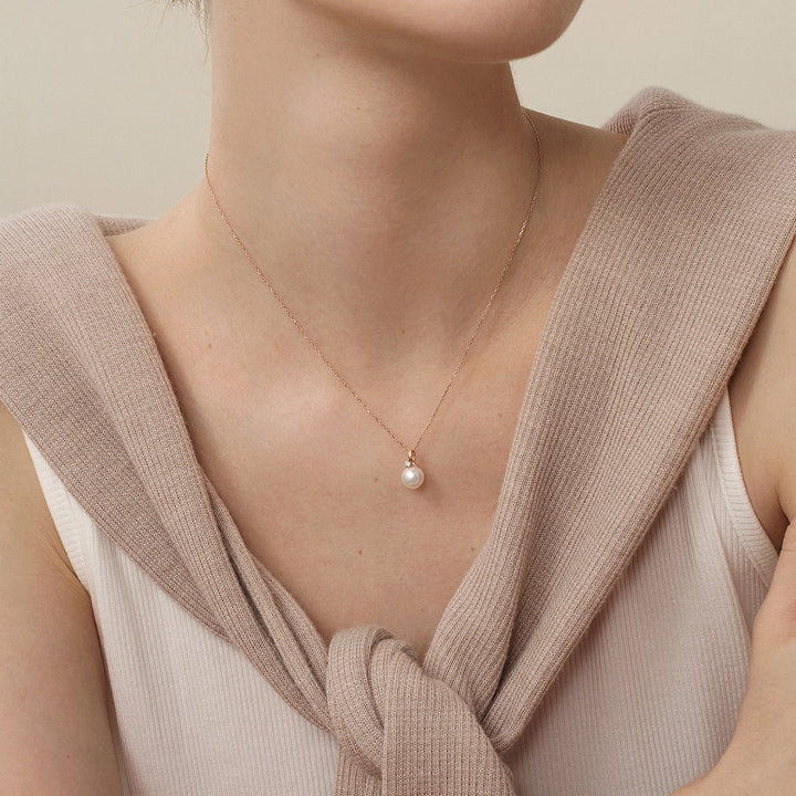 18K Solid Gold Diamond Lucky Fruit Pendant - HELAS Jewelry