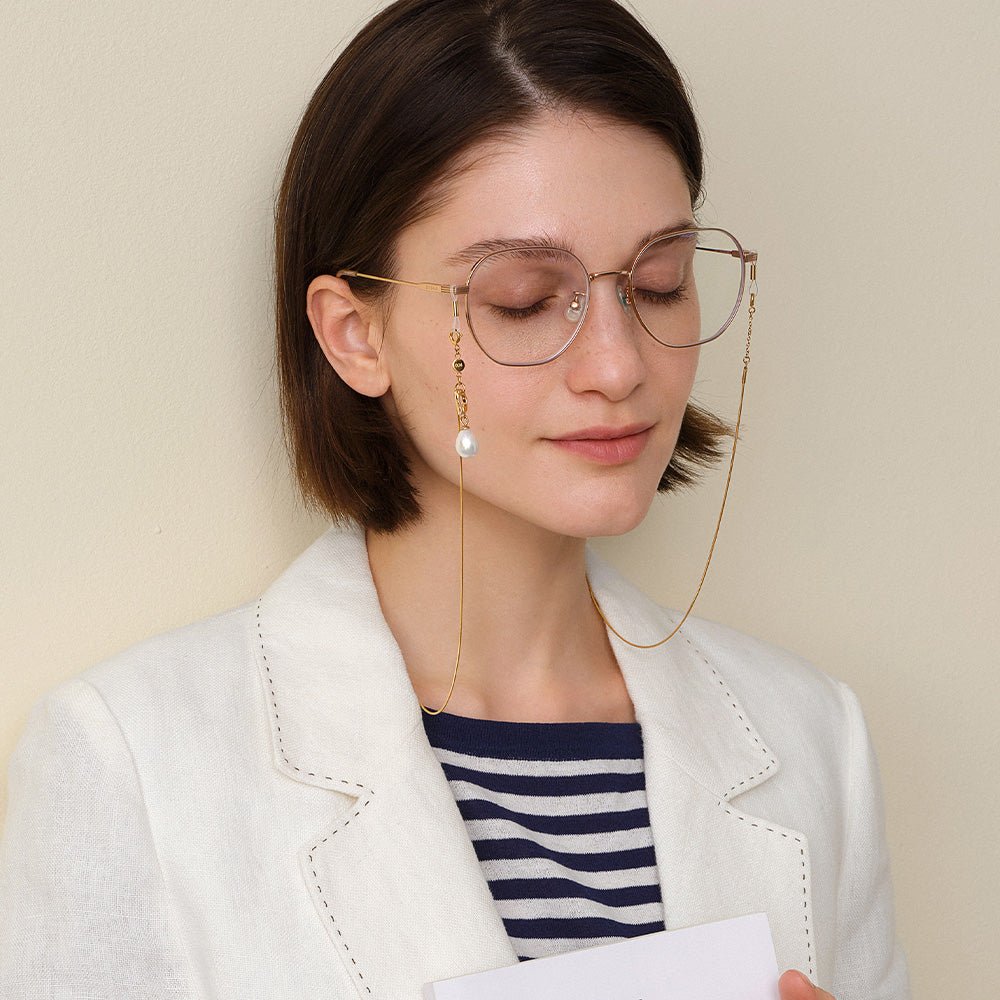 Fashion Herringbone Eyeglass Chains - HELAS Jewelry