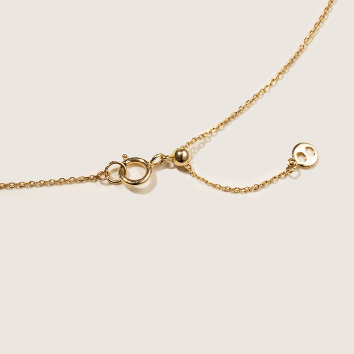 Freshwater Pearls 14K Gold Lab - Grown Diamonds Drop Line Necklace - HELAS Jewelry