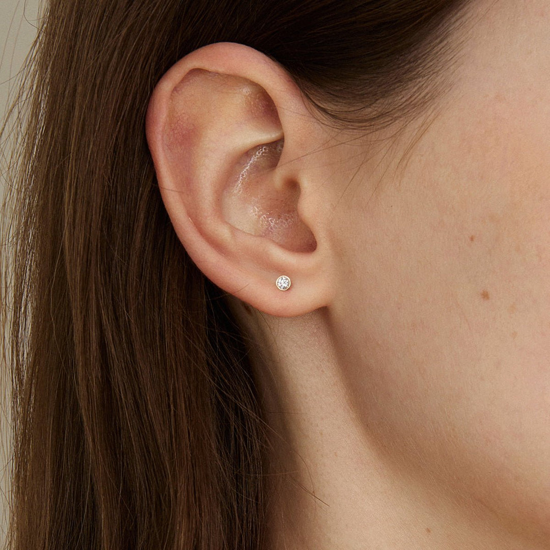 Freshwater Pearls 14K Gold Lab - Grown Diamonds Raindrop Modular Earrings - HELAS Jewelry