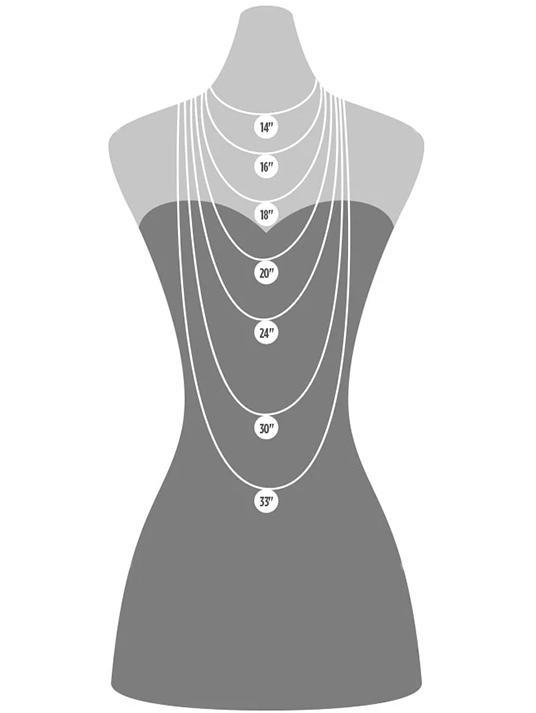 Necklace Length Chart and Basic Introduction