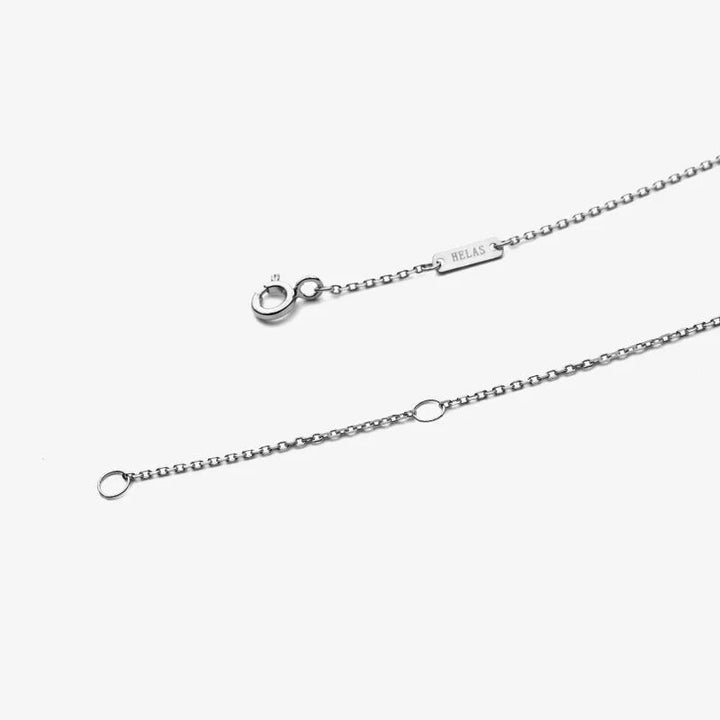 LOVE GROWS COLLECTION Silver Blue Mabe Pearl Diamond Necklace LOVE GROWS COLLECTION Silver Blue Mabe Pearl Diamond Necklace LOVE GROWS COLLECTION