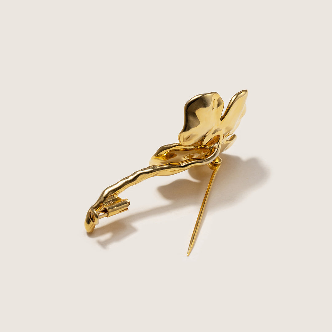 Freshwater Pearl 925 Sterling Silver Wild Bloom Brooch