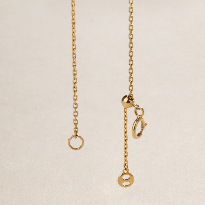 Freshwater Pearl 10K Yellow Gold Diamond Percentage Necklace