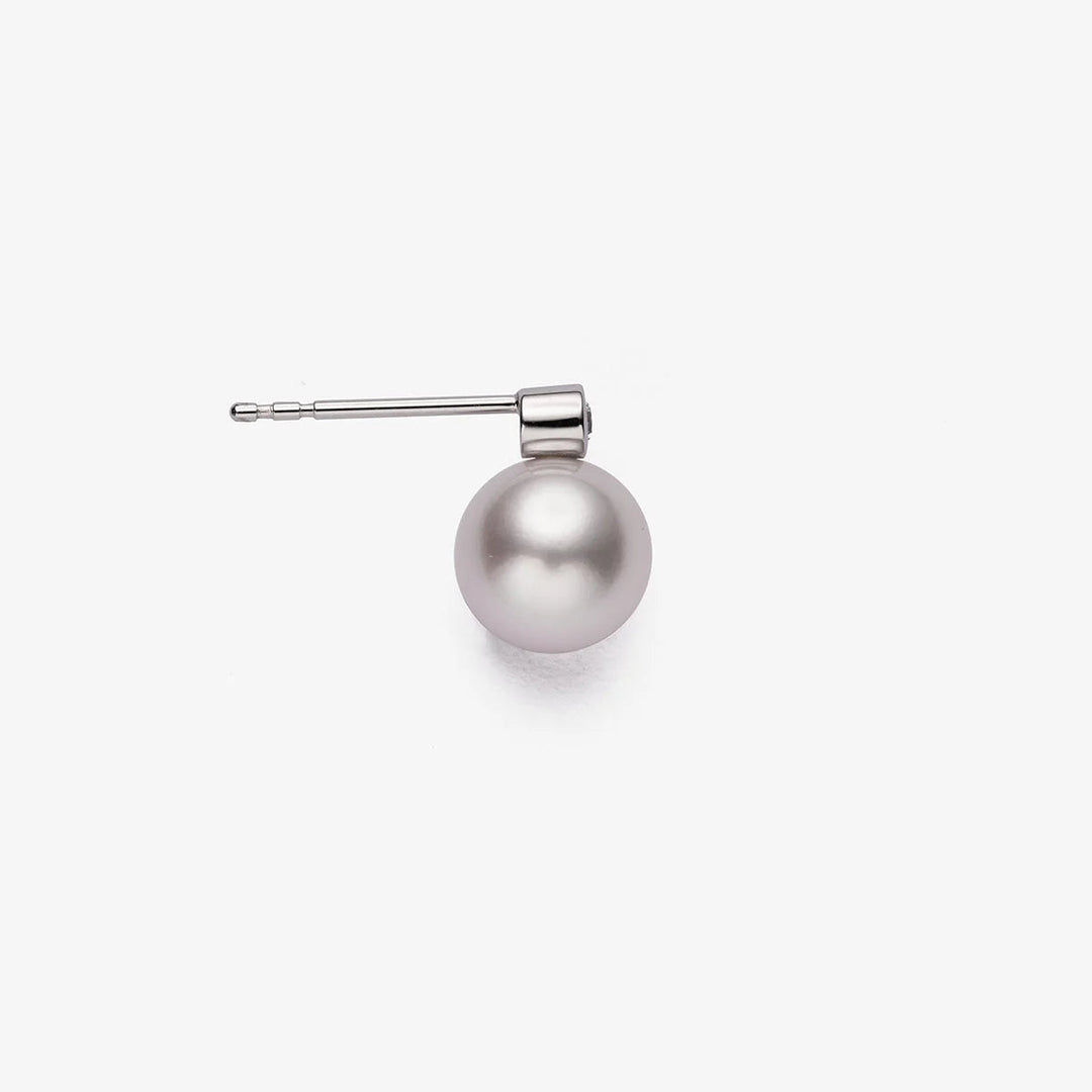 ORIGIN COLLECTION Premier Akoya Pearl 18K Gold with Diamond Stud Earrings ORIGIN COLLECTION Premier Akoya Pearl 18K Gold with Diamond Stud Earrings ORIGIN COLLECTION