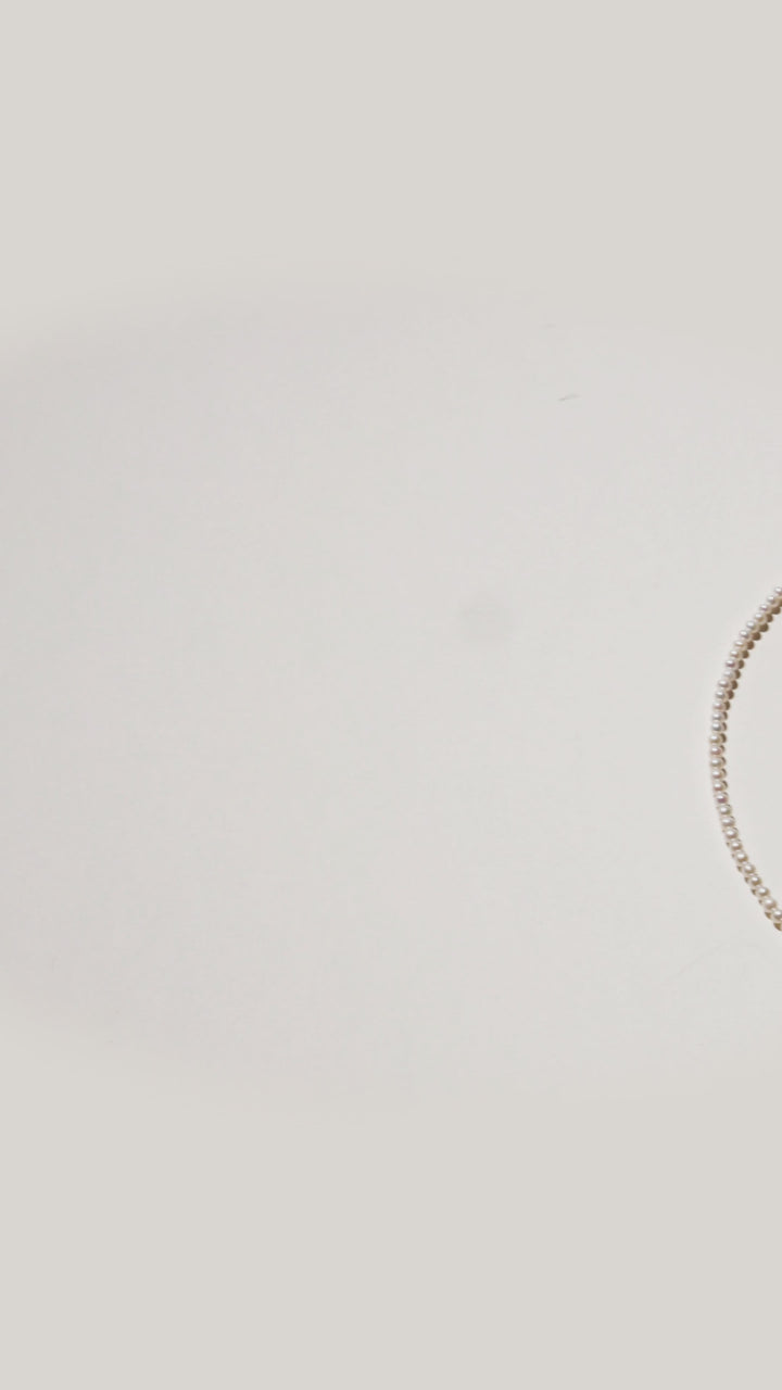 Freshwater Pearl 925 Sterling Silver Surprise Strand Necklace