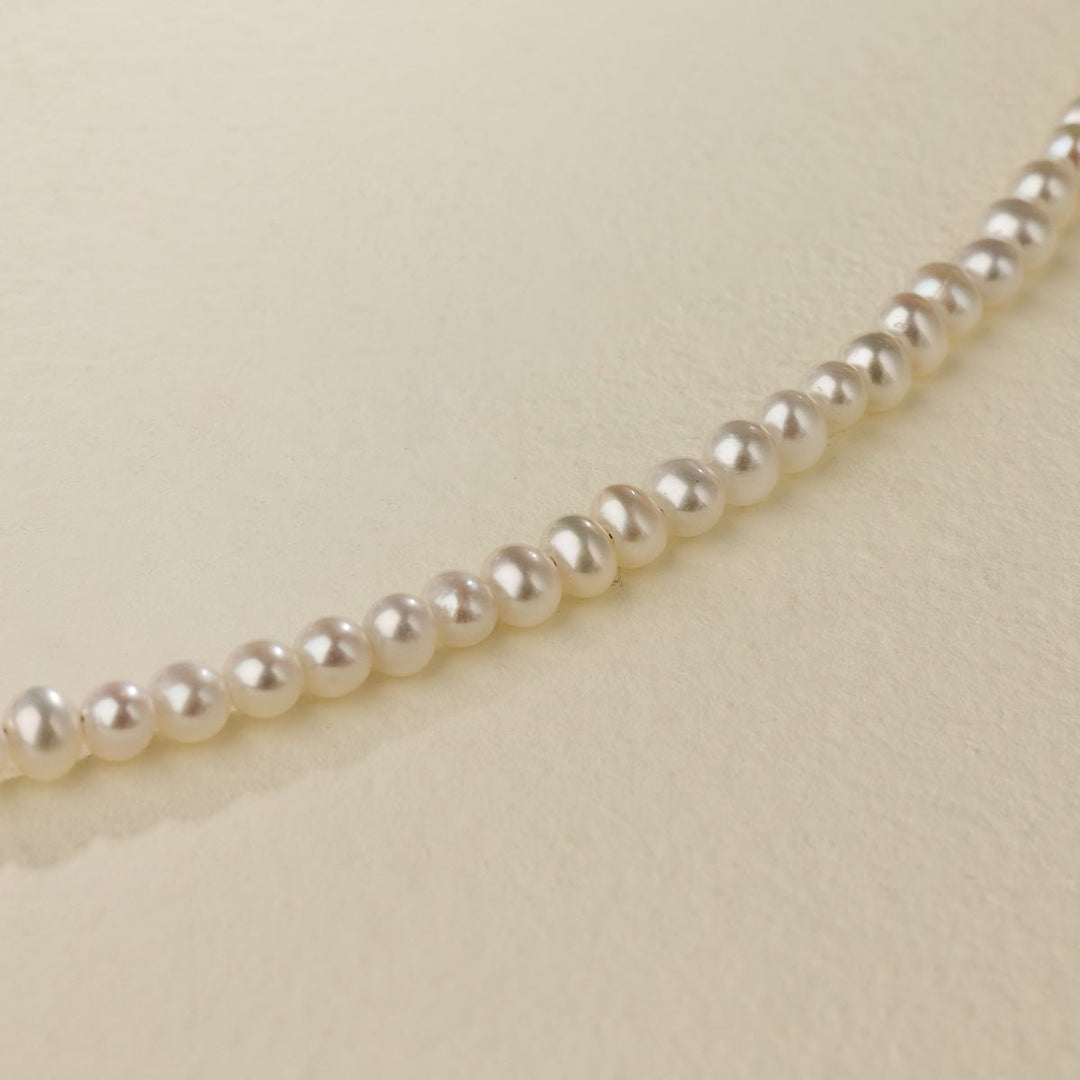 Freshwater Pearl 925 Sterling Silver Drop Surprise Strand Necklace - HELAS Jewelry