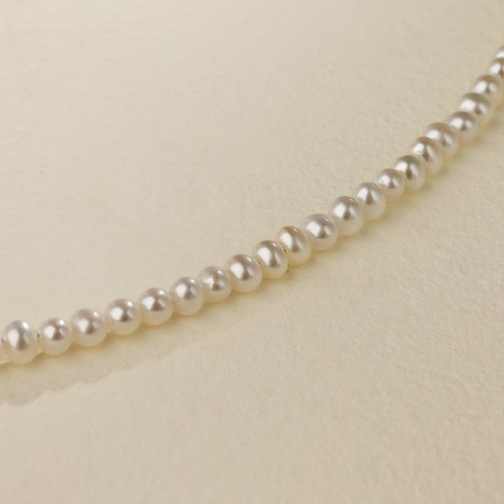 Freshwater Pearl 925 Sterling Silver Drop Surprise Strand Necklace - HELAS Jewelry